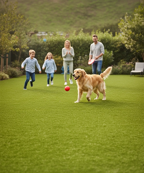 Prato sintetico per cani
