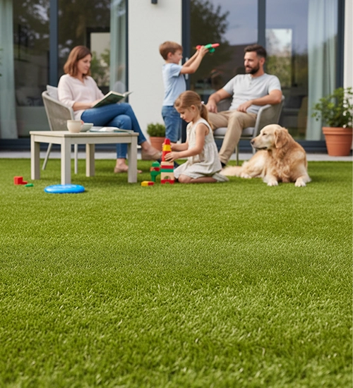 Prato sintetico per giardino