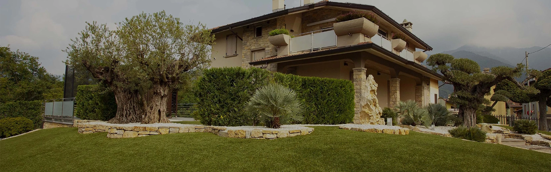 Prato sintetico per giardino