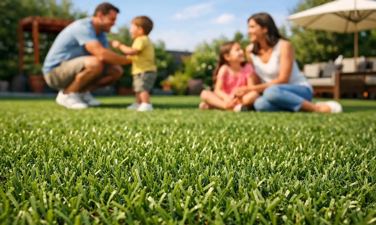 L’erba sintetica rende speciale il tuo giardino