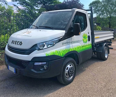 Posa in opera - Scarico dei materiali e attrezzatura dedicata