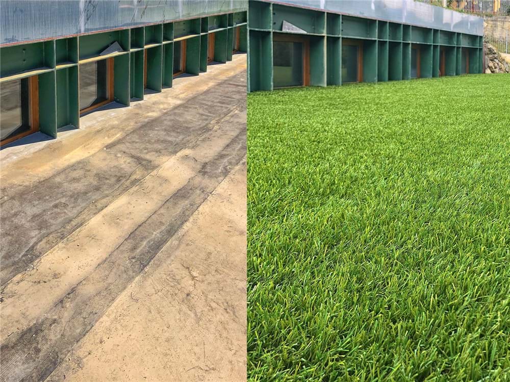 News Il prato sintetico può essere posato sul cemento armato?